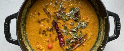 Rasam Dal - Spicy & Sour Tomato Lentil Soup