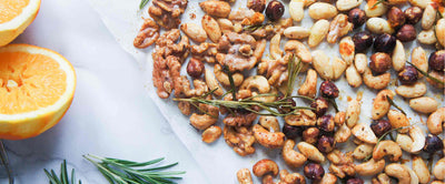 Rosemary & Orange Oven Roasted Nuts