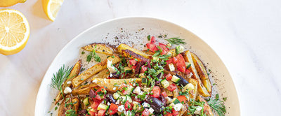 Loaded Mediterranean French Fries