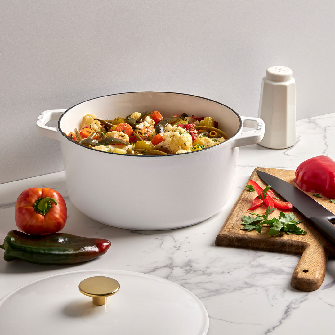 5.5 Quart Enameled Cast Iron Dutch Oven - Milo by Kana Dutch Oven