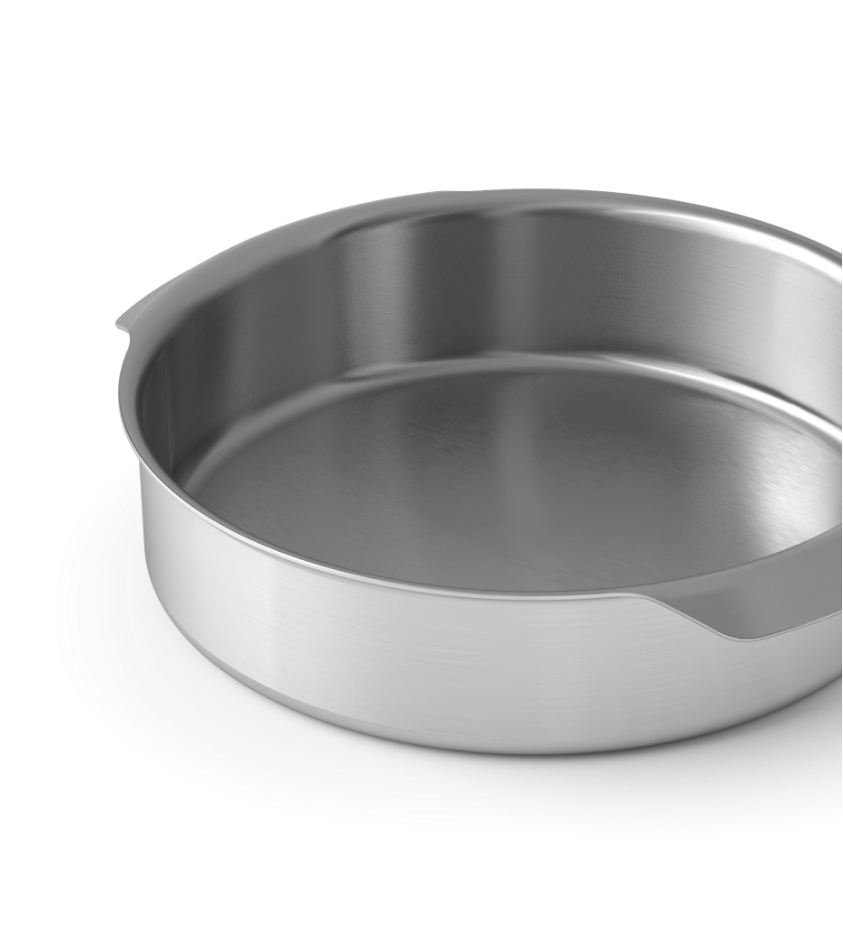 Recycled stainless steel springform pan, Ø 20 cm, New